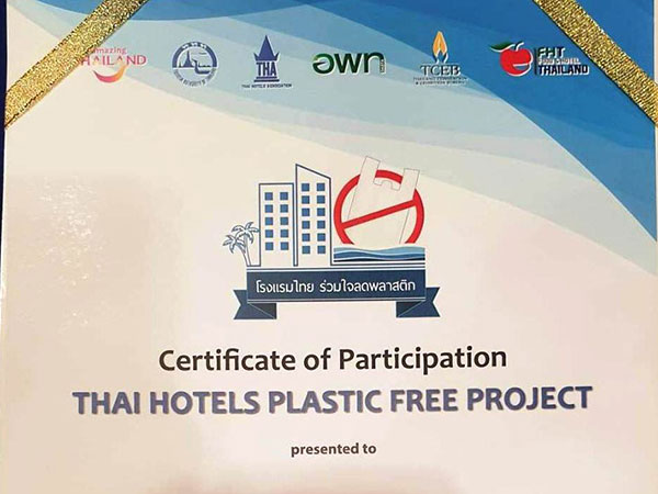 Thai Hotels Plastic Free Project - Activities & Event